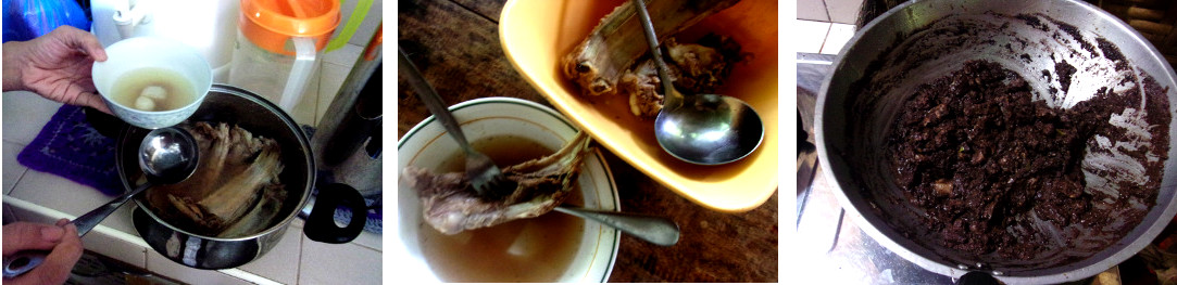 Images of Pork Soup and Blood Stew
