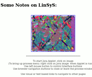 Visual link to Java programme notes