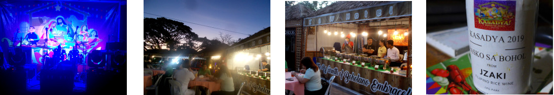 Images of night market in Tagbilaran