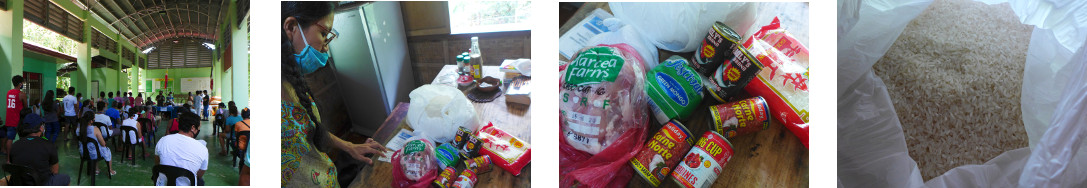 Images of Covid Relief Goods from
        province of Bohol