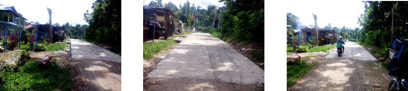 Images of roadworks in Baclayon