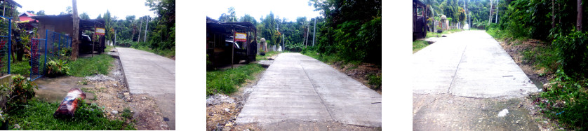 Images of roadworks in Baclayon