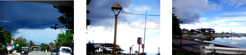 Images of tropical sky over
            Baclayon, Bohol