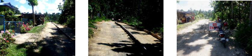 Images of roadworks in Baclayon