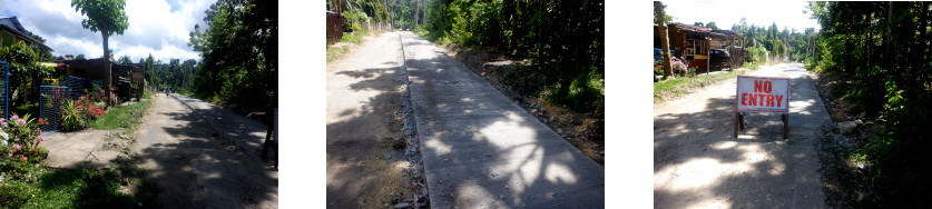 Images of roadworks in Baclayon