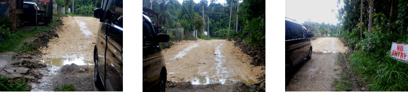 Images
            of abandoned roadworks in Baclayon