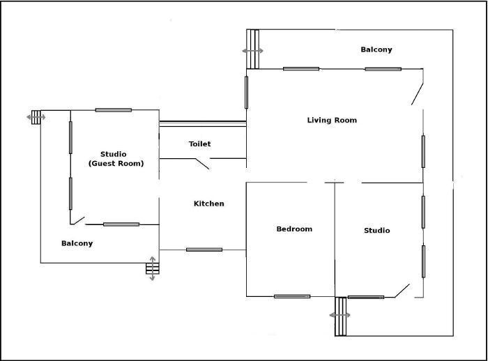 House plan -third phase