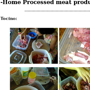 Visual link to Home Prcessed Meat web page
