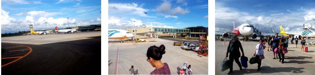 Images of arrival at the new Bohol-Panglao airport